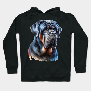 Neapolitan Mastiff Watercolor - Beautiful Dog Hoodie